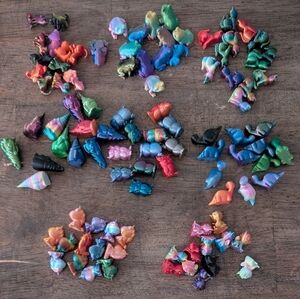 Lot Of 100 ASSORTED 3D Printed Figures